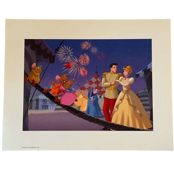 Disney’s Cinderella II Dreams Come True Litho Portfolio Set from 2002 - Picture 9 of 10